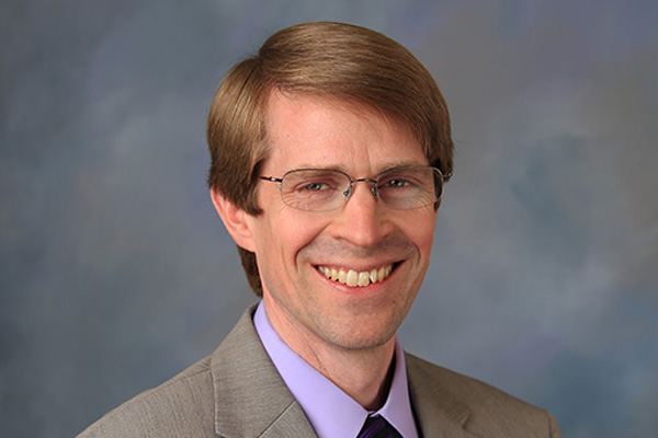 Professor of English, Dr. Lamar Nisly