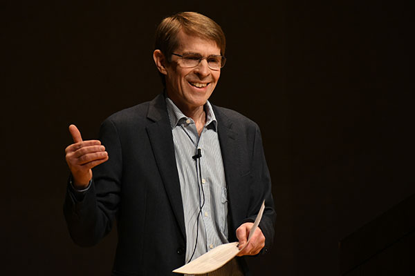 Dr. Lamar Nisly explored the importance of remembering the past to gain confidence for the future.