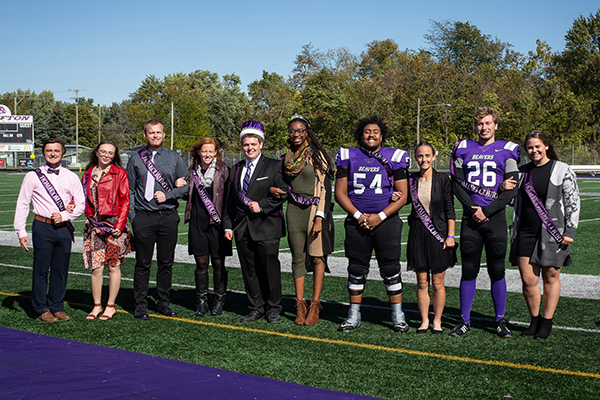 2019 Bluffton University homecoming court