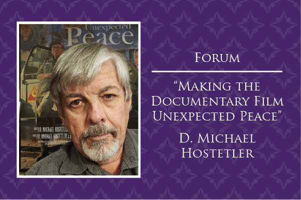 Hostetler will introduce the process and vision behind his new documentary, which explores nonviolent and community-based peacebuilding practices that challenge traditional responses to violence.
