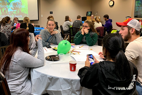 Alpha small group discussions