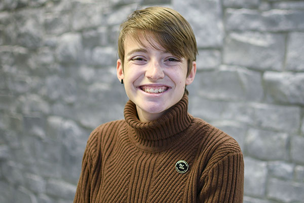 Working with authors for “Bridge: The Bluffton University Literary Journal” has made Basil Gates a stronger writer.
